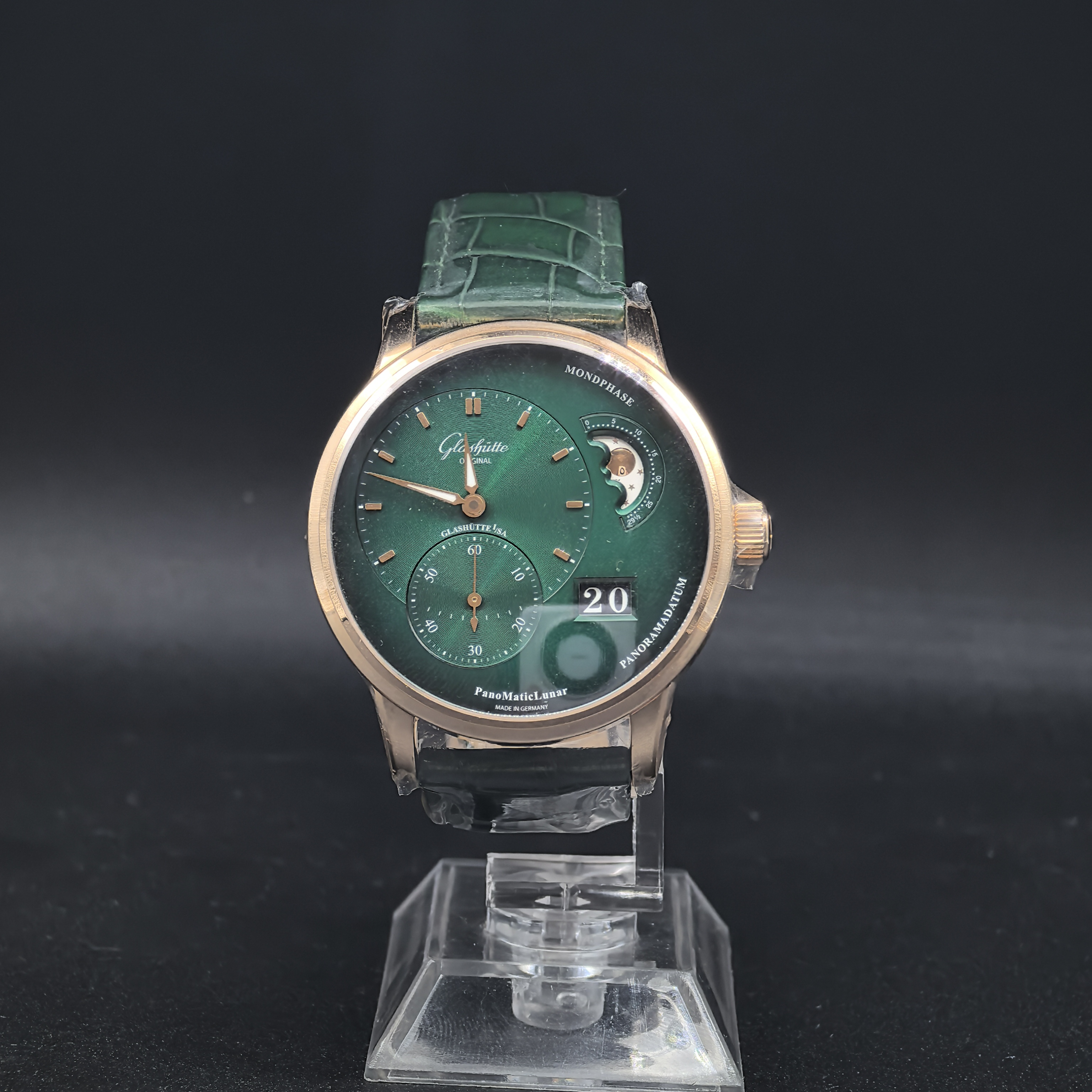 未使用 Glashutte Original/格拉苏蒂 偏心系列/40mm/公价181000