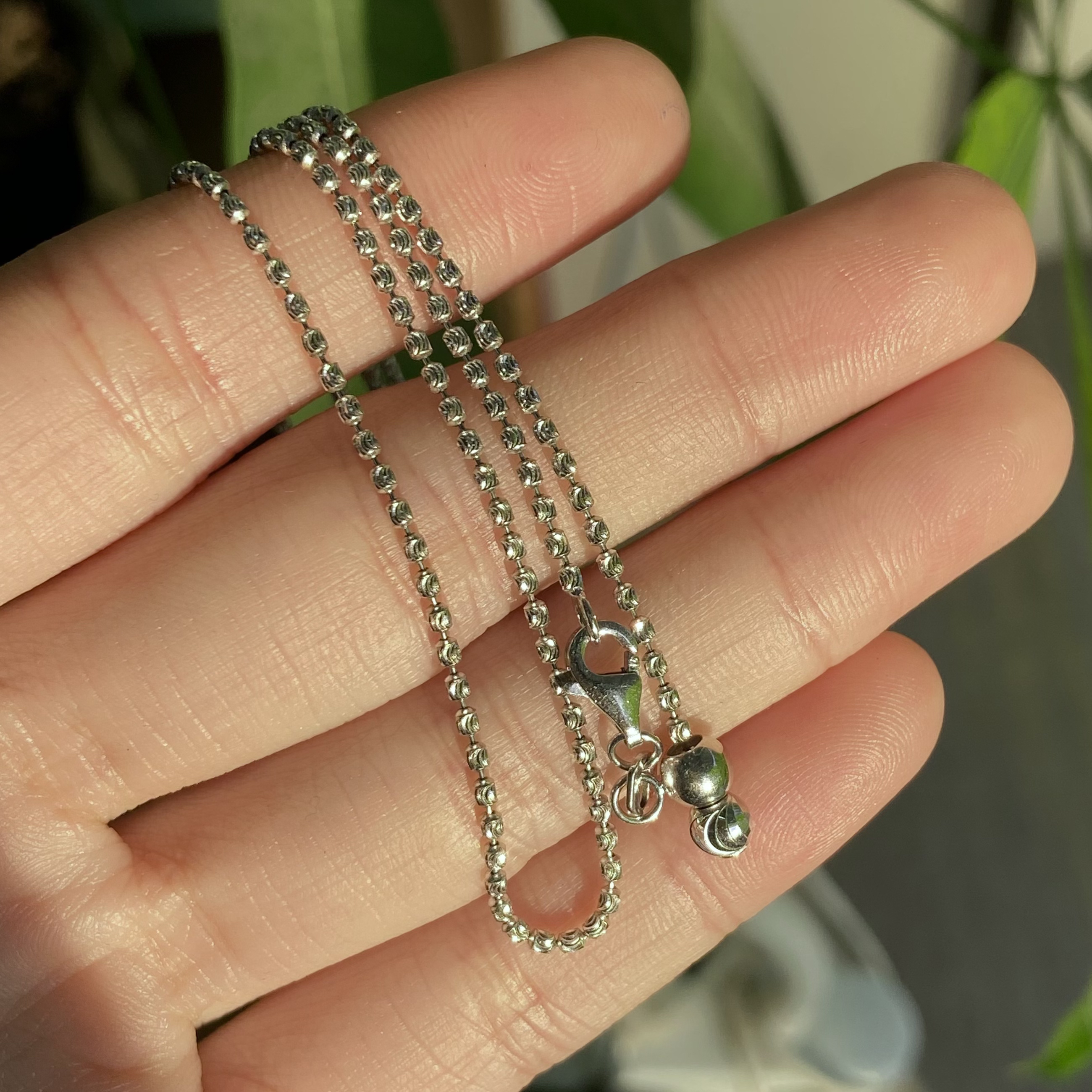 18k金设计款项链 Au750