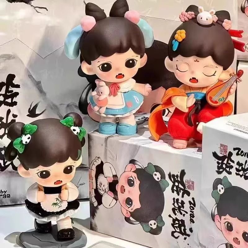 玲珑赋系列妹妹潮玩摆件祖国版送礼车载