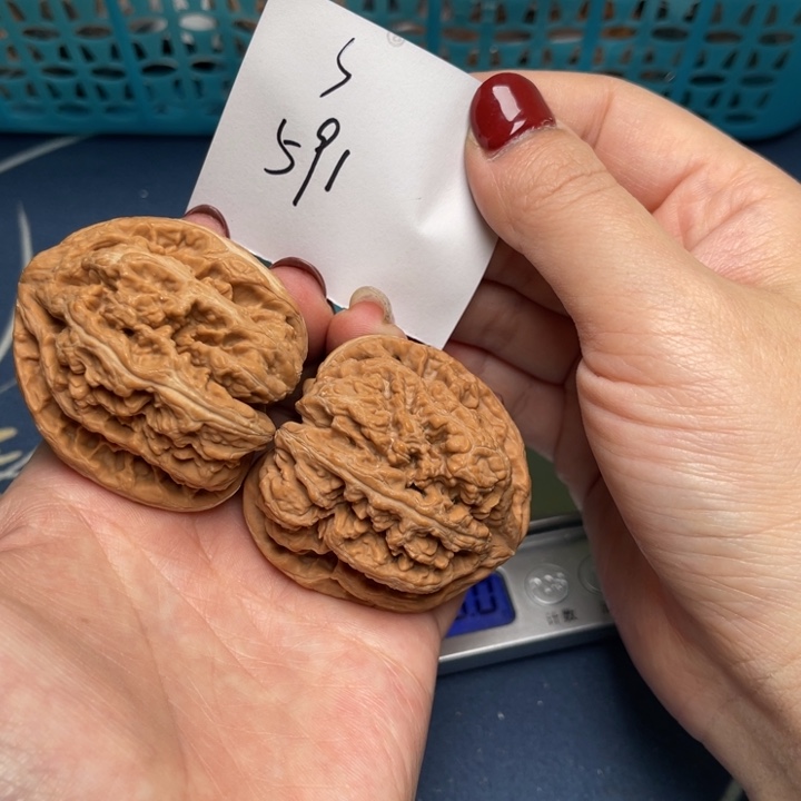 文玩核桃把件粗筋45