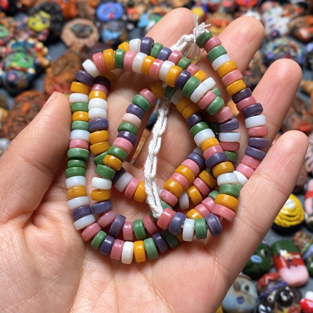 琉璃颈饰印度尼西亚链子