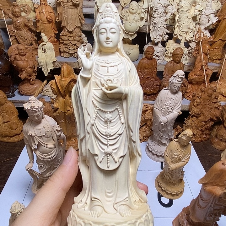 雪***兔柏木（崖柏）南海观音