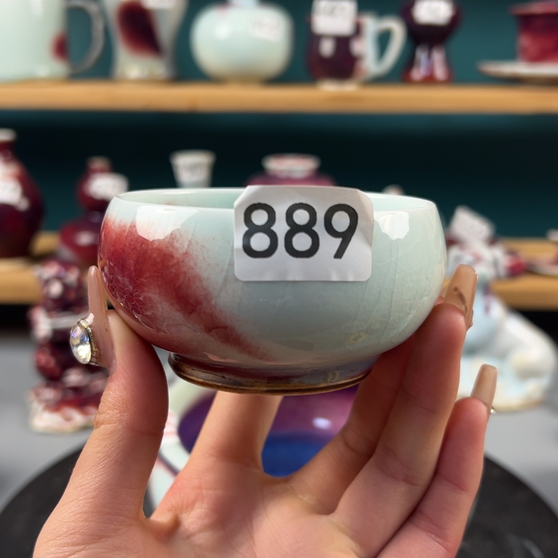 瓷片全品无暇主人杯纯手工