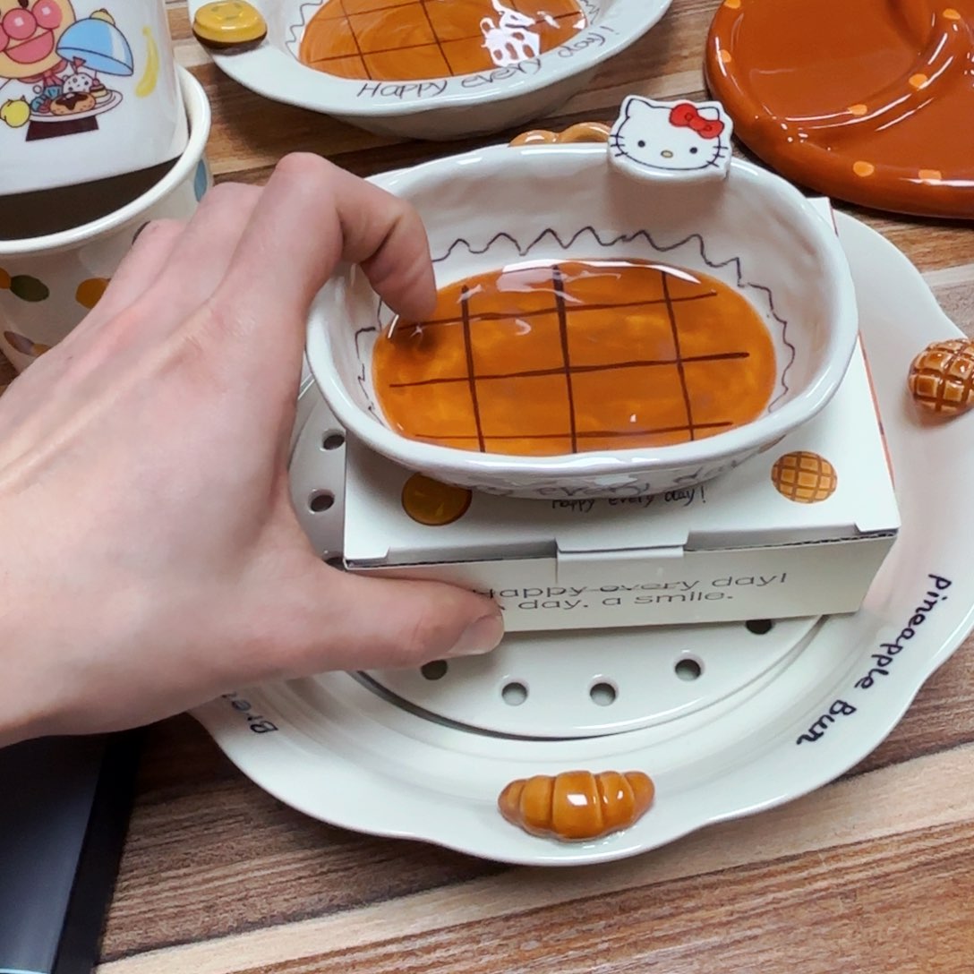 白瓷手工卡通猫小号浴缸正品