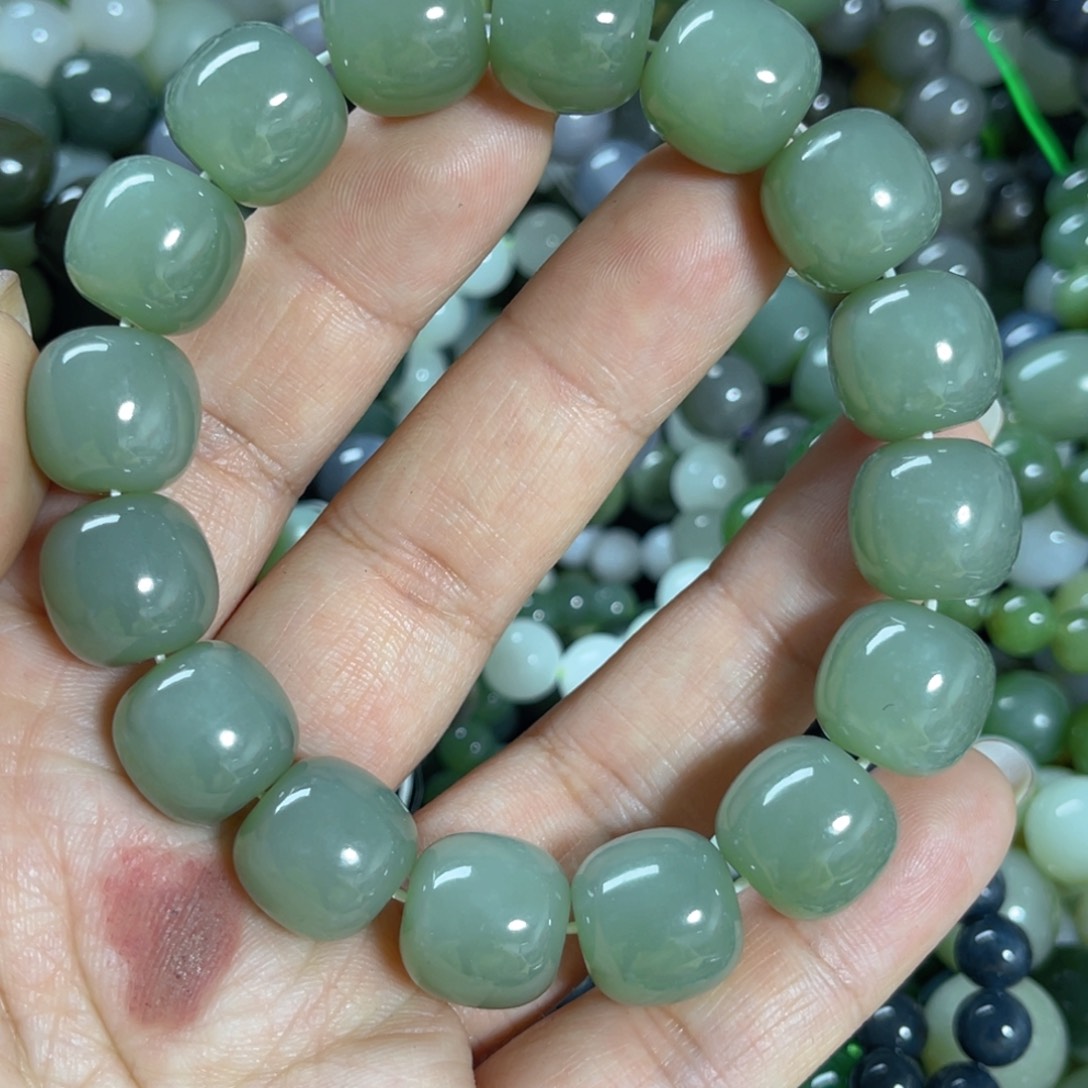 和田玉手链未镶嵌