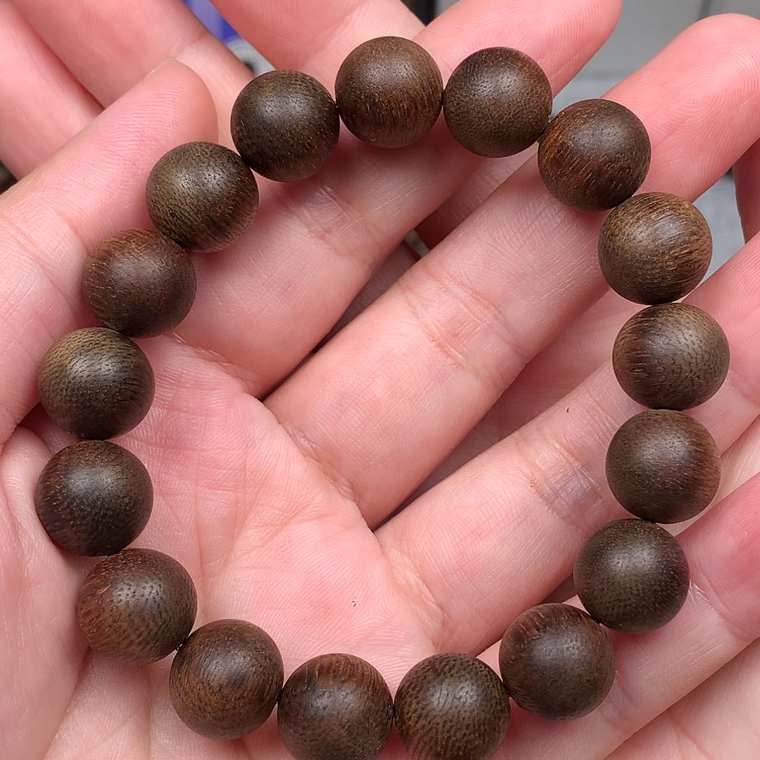 沉香手串用****7越南芽庄白棋楠