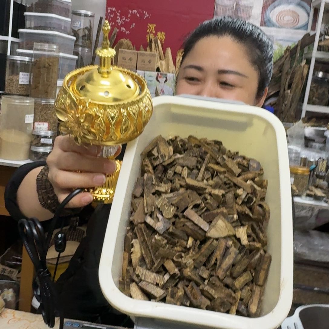 沉香沉香枕白棋边角料 30 克➕炉子一套发货