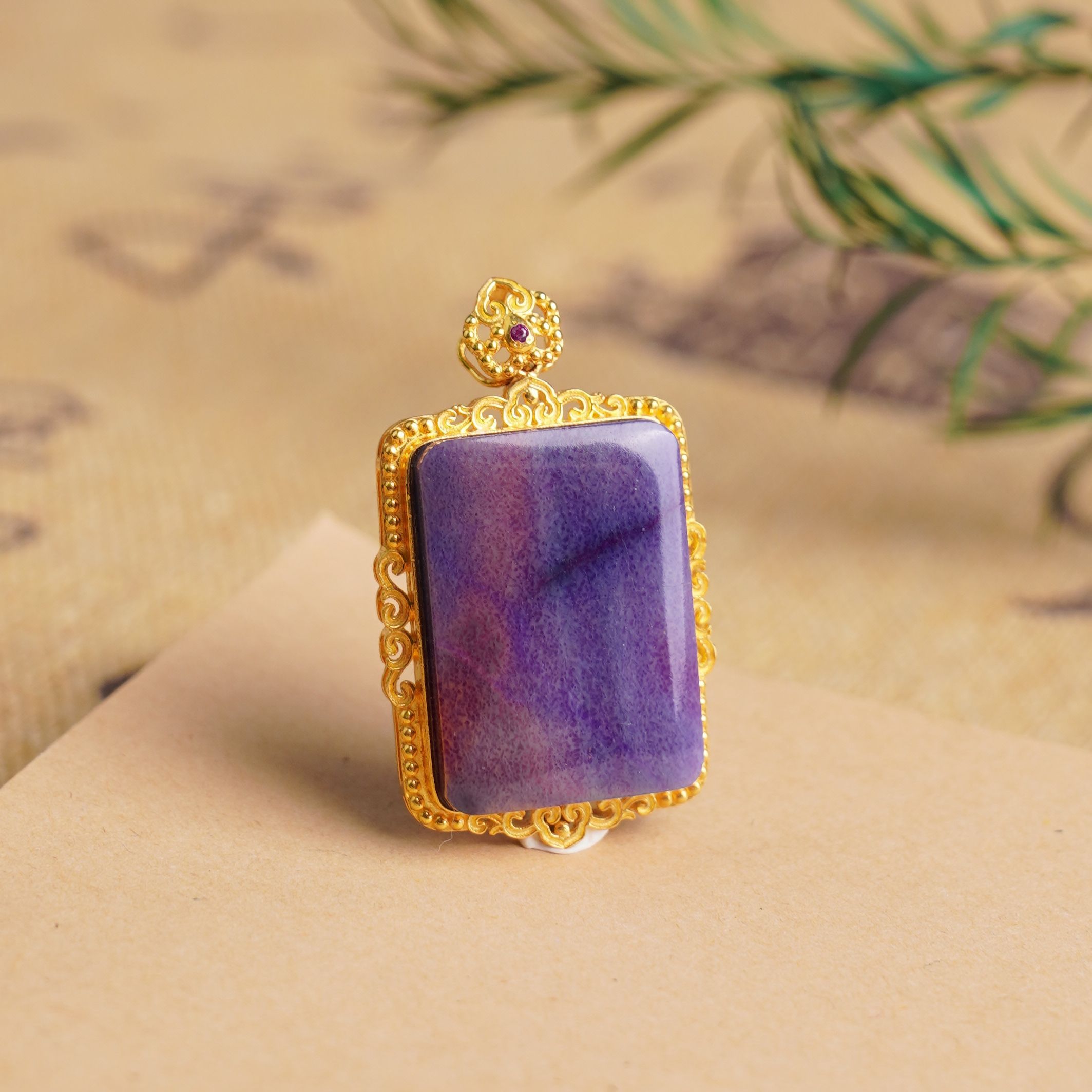 幻彩无事牌吊坠，不赠链（多样性发一）