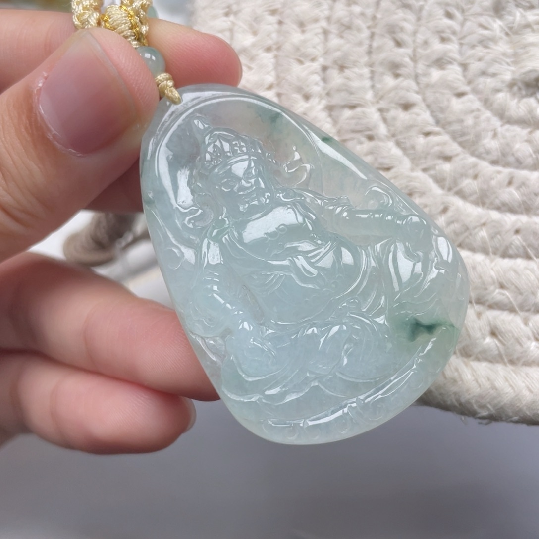 翡翠未镶嵌颈饰天然A货缅甸翡翠