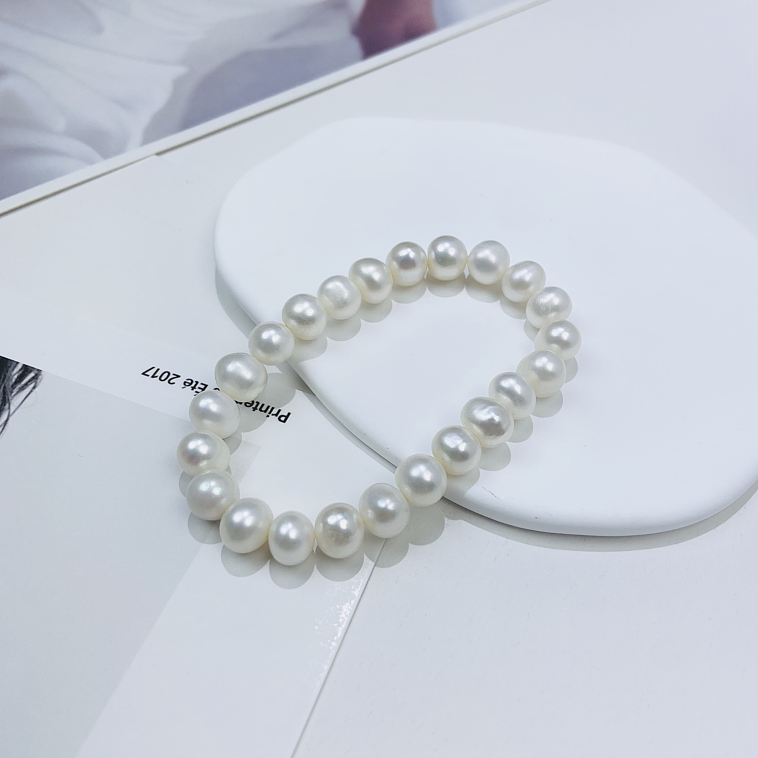 天然淡水珍珠手链   SL1018