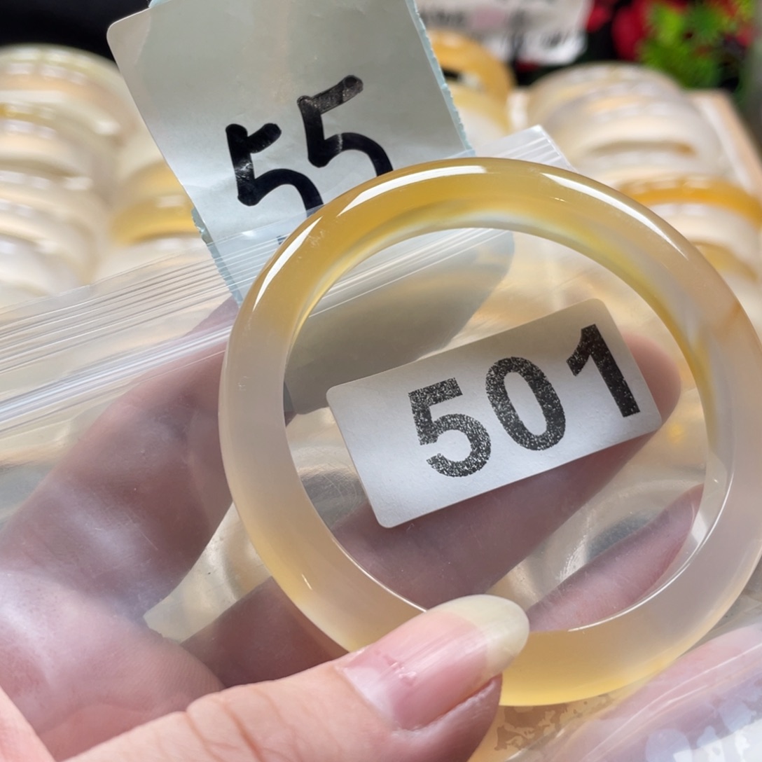 玛瑙/玉髓未镶嵌手镯