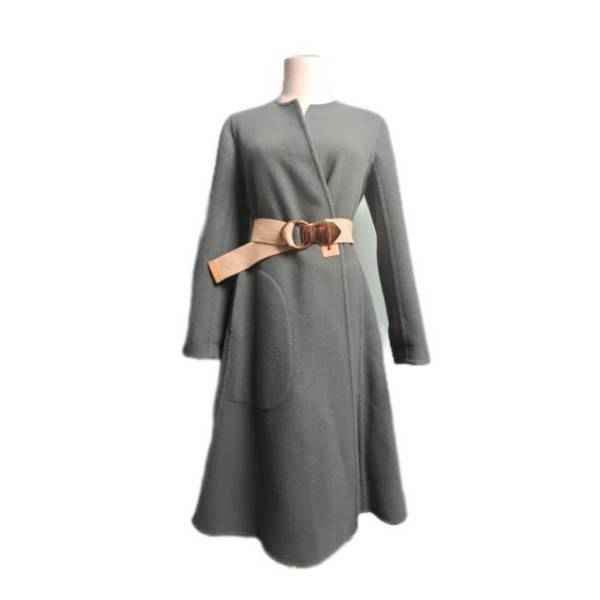 妃鱼/爱马仕/山羊绒/大衣/95新/z零二零一