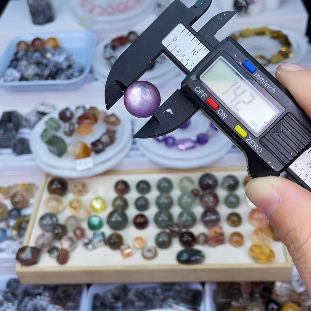 水晶水晶单珠未镶嵌噜**啦