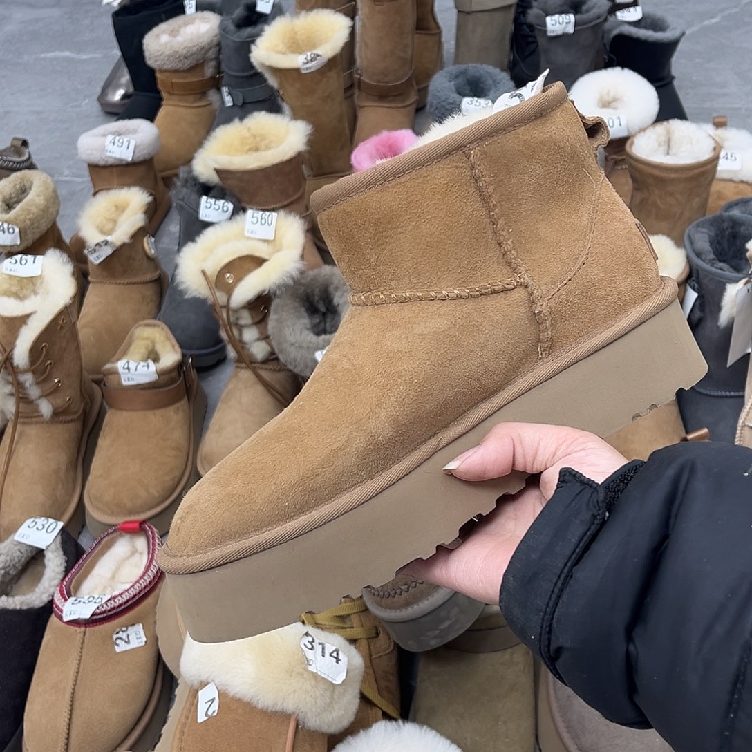 栗色厚底哎平口39