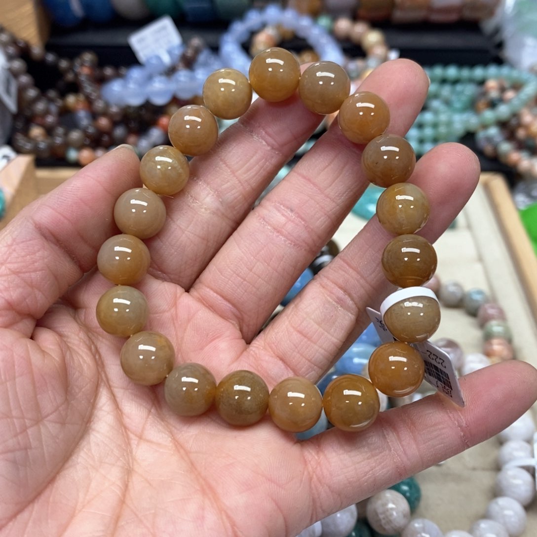 硅化珊瑚（珊瑚玉）手链未镶嵌阿*105