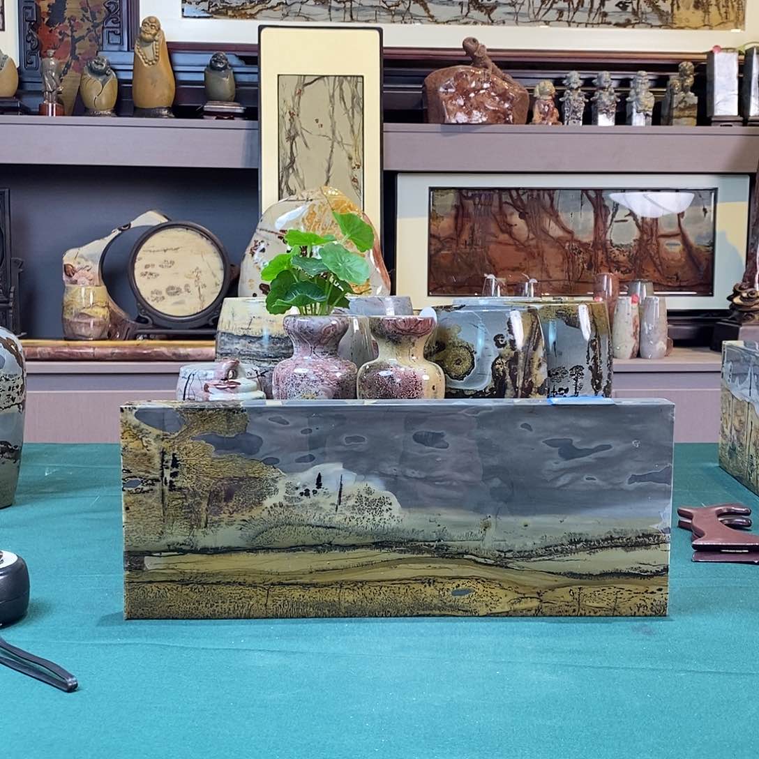 广西石广西广西国画石