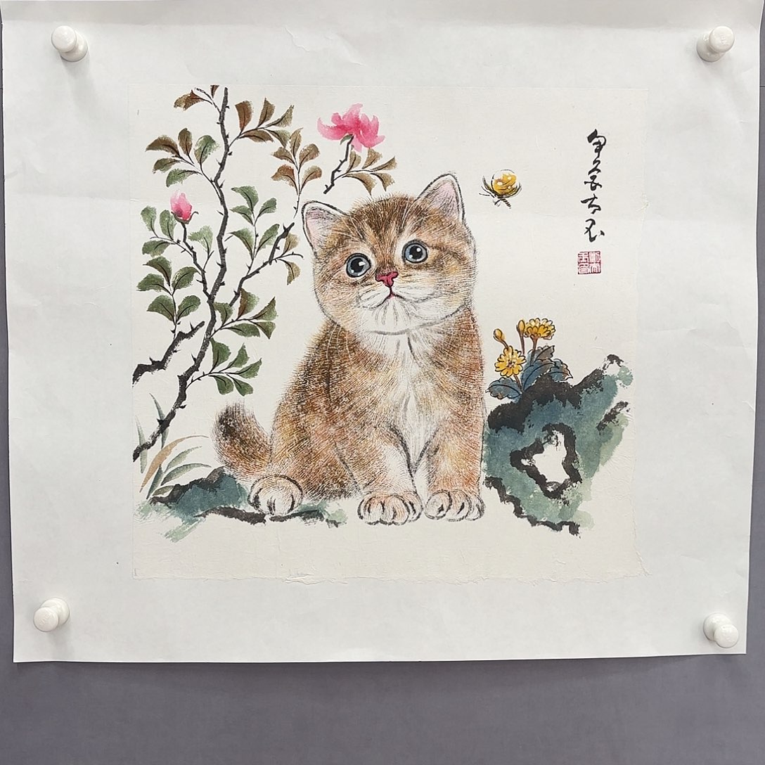 国画亲笔手绘原创