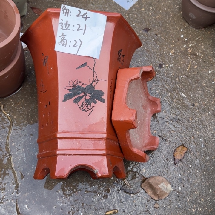 紫砂花盆特价商品