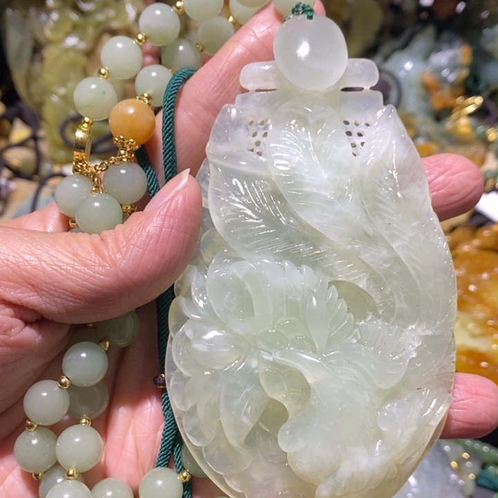 岫玉岫玉吊坠未镶嵌