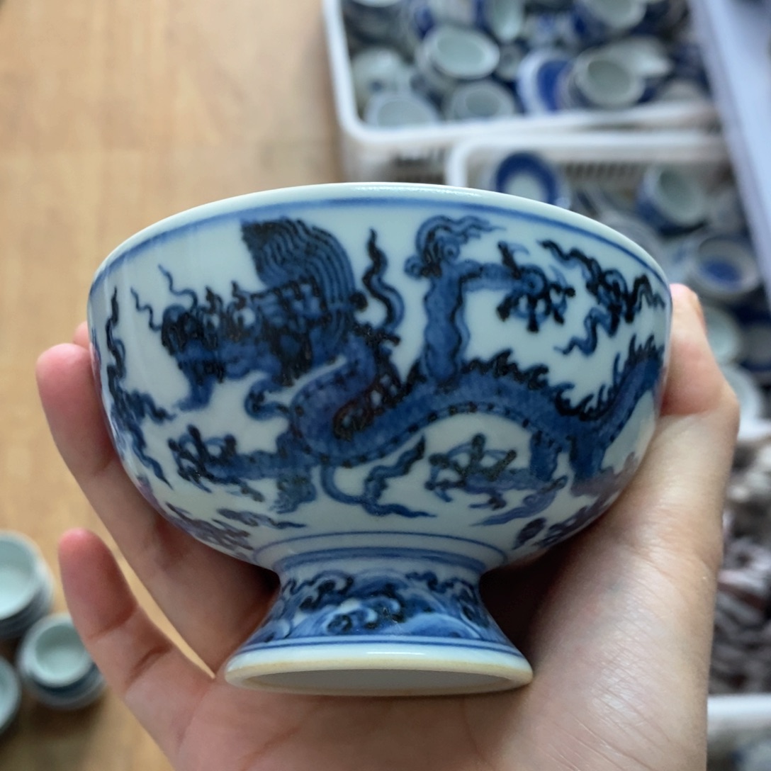 手工制作手绘单杯