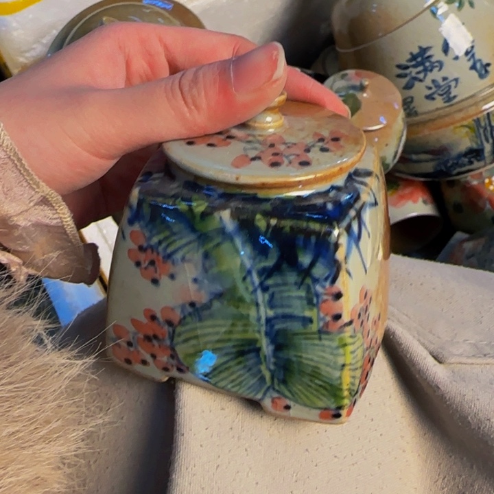 瓷片景德镇陶瓷手工手绘