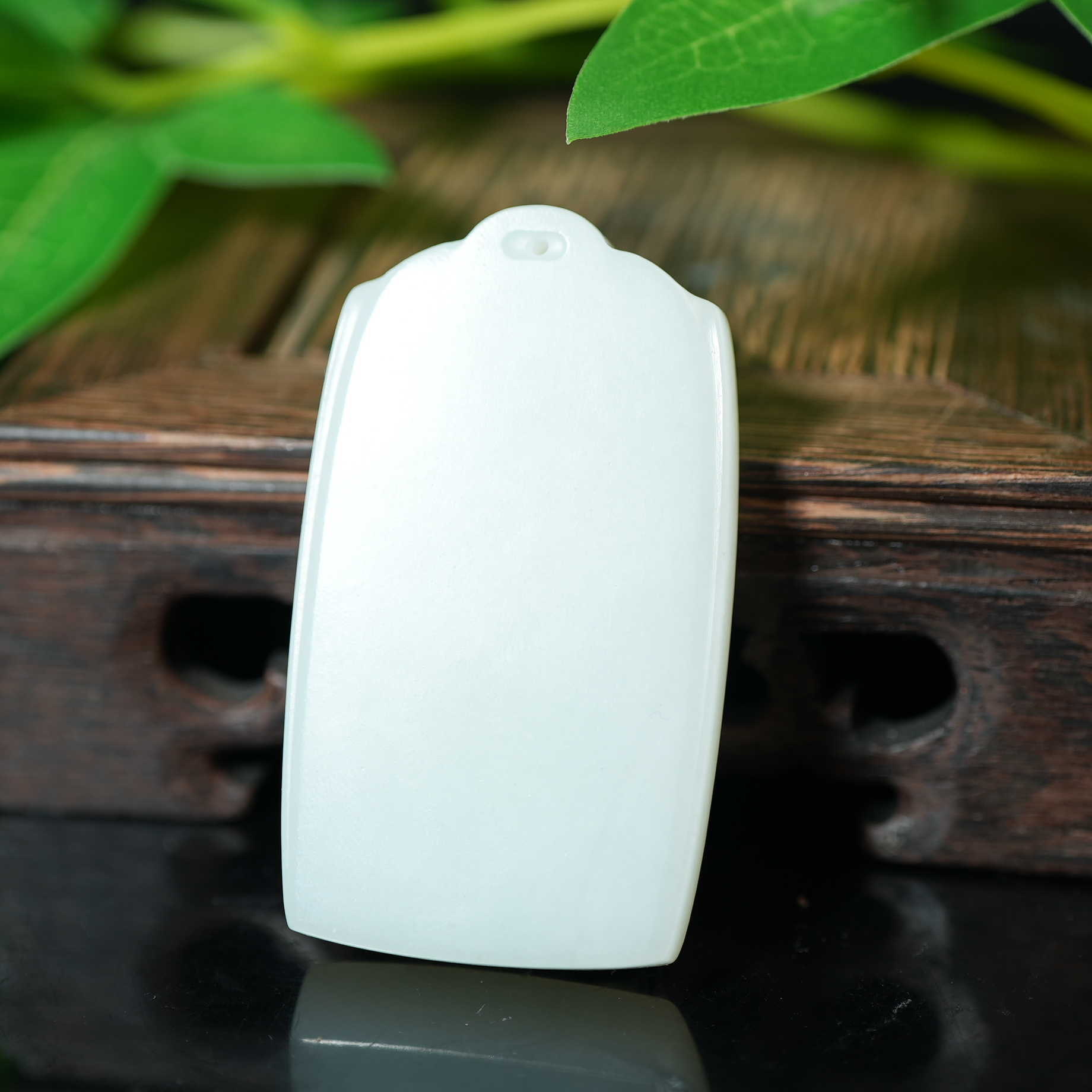 清代和田玉平安无事牌【华豫之门】LLFF2501023069