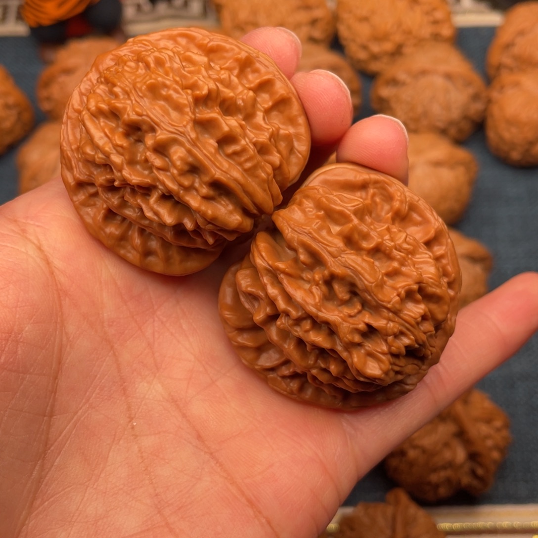 文玩核桃把件43全品平谷楼