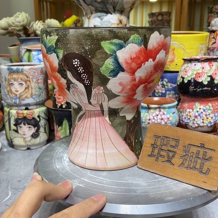 景德镇艺术手绘作品