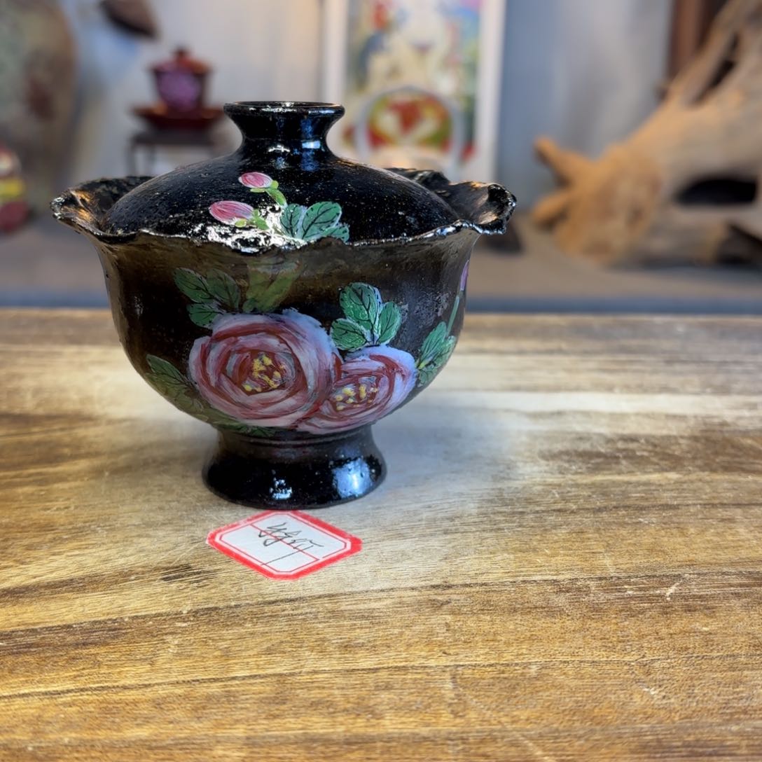 景德镇纯手工制作陶瓷美*羊