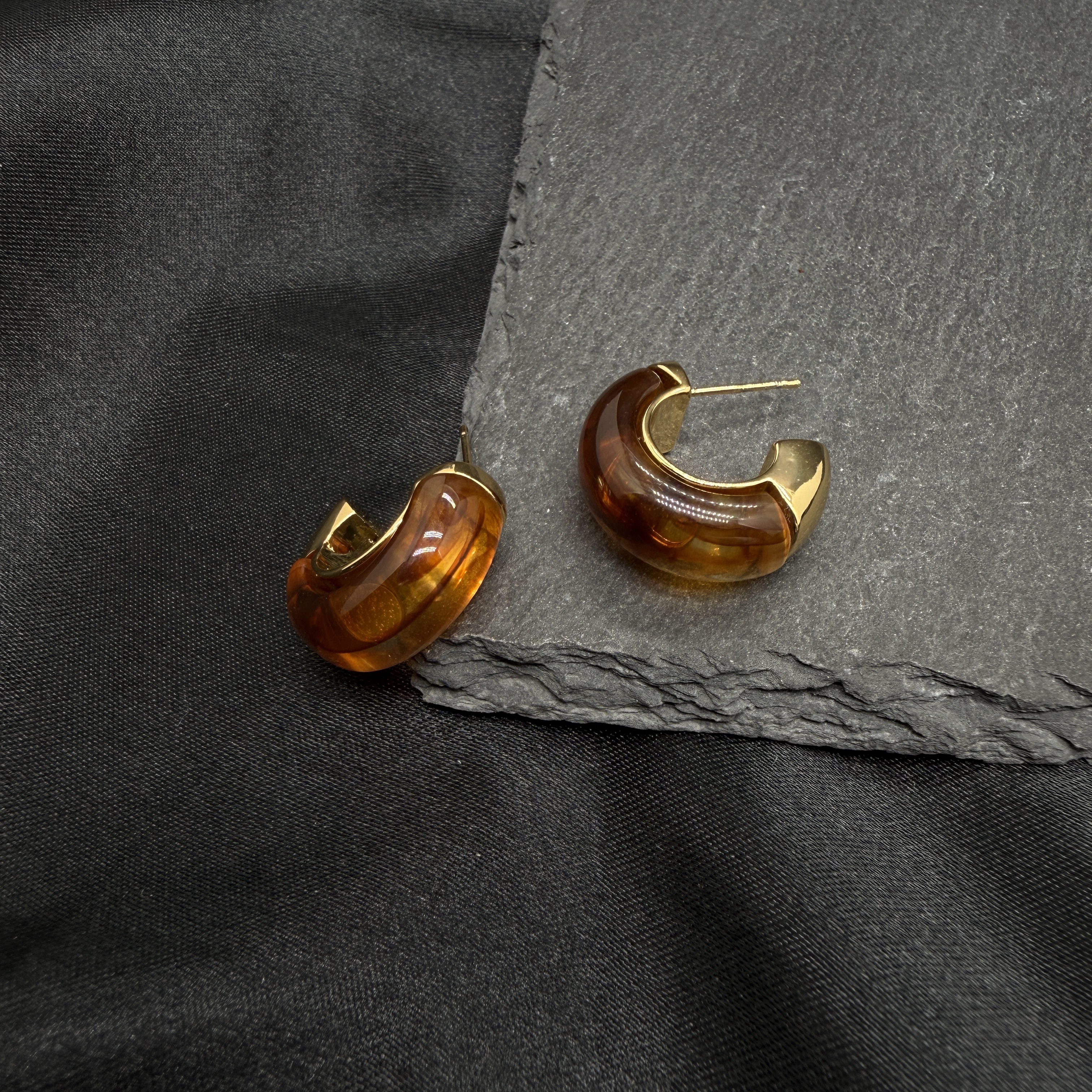 铜合金耳饰 0716 Acc-E36 时尚气质百搭复古法式耳钉