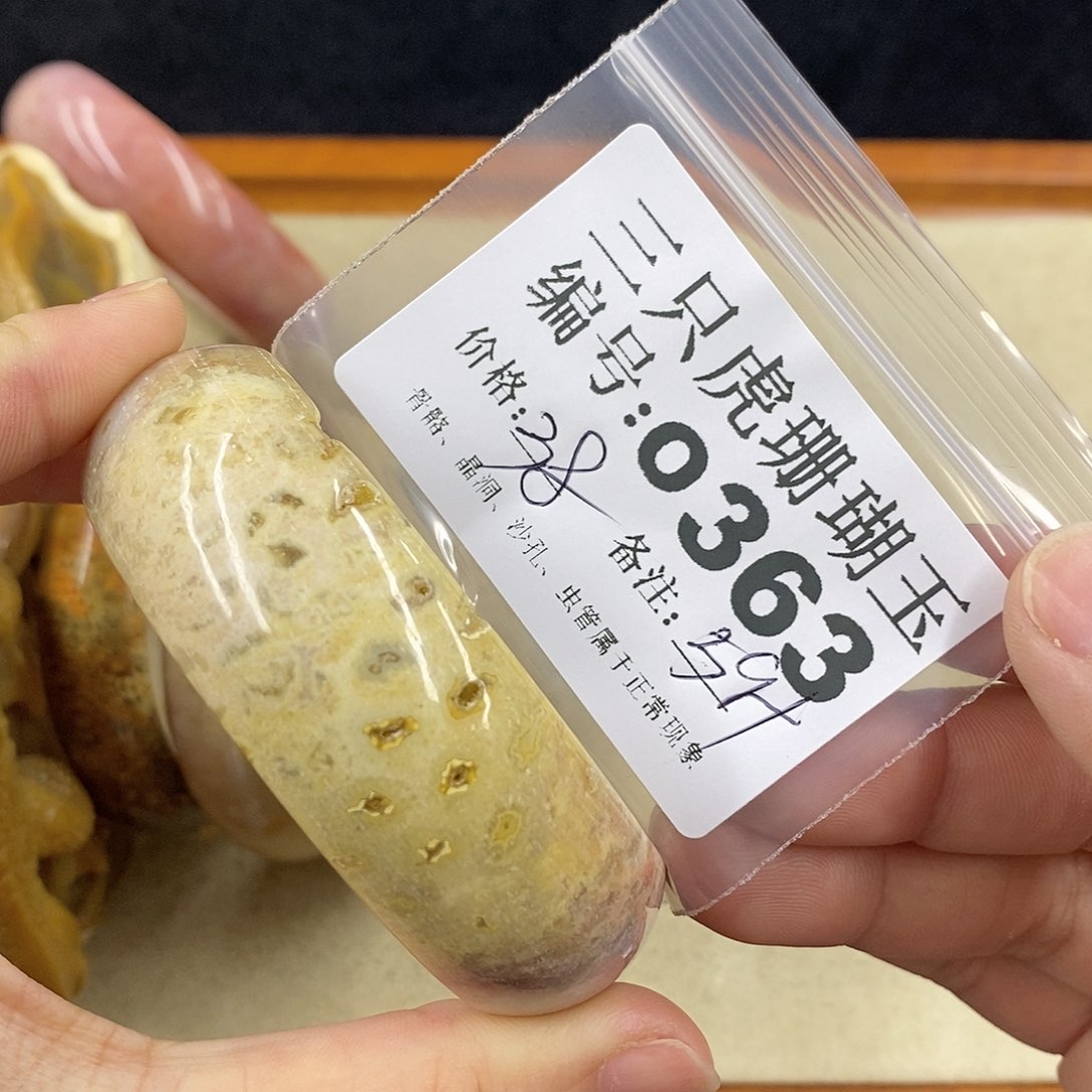 硅化珊瑚（珊瑚玉）1未镶嵌女***娆