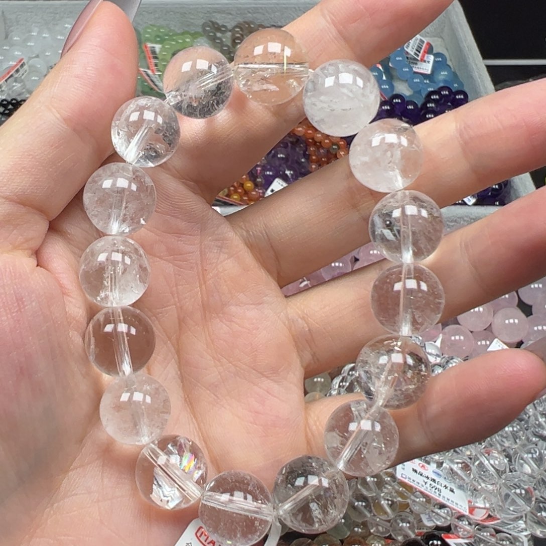 未镶嵌水晶手链卡12喜马拉雅白啊塞10