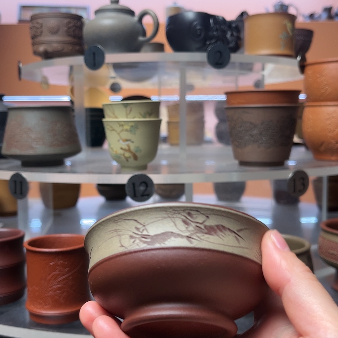 紫砂茶杯100毫升 普洱杯