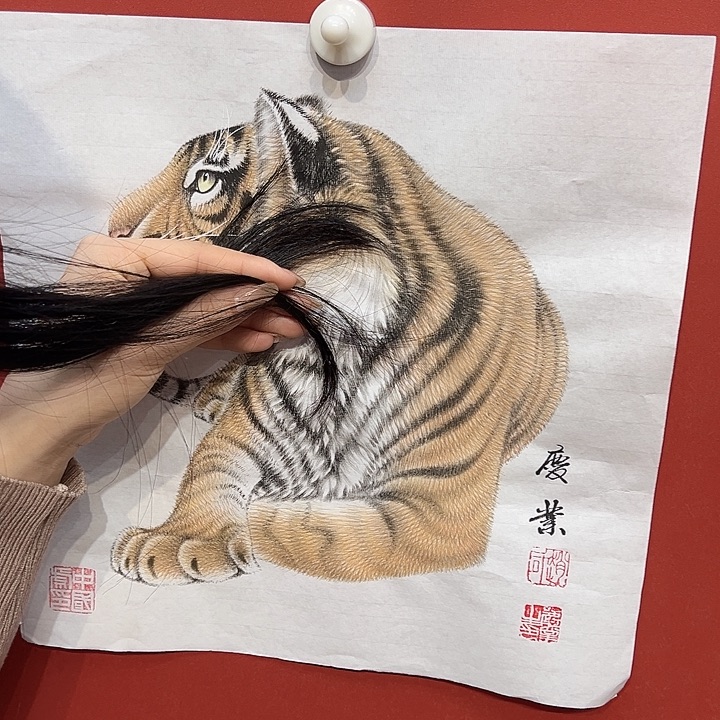 国画赵庆业老师国画作品月