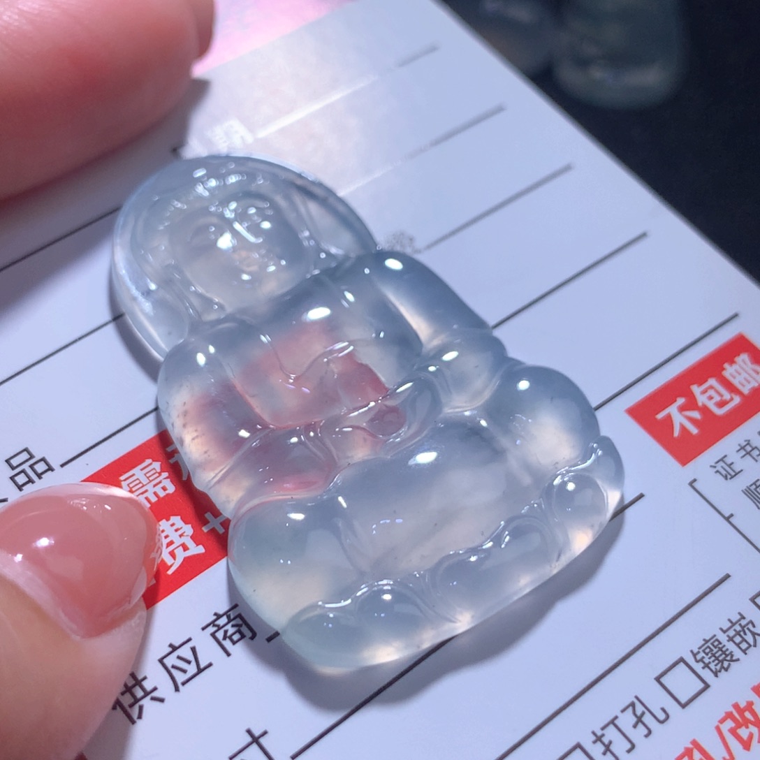 翡翠未镶嵌颈饰木*呆缅甸