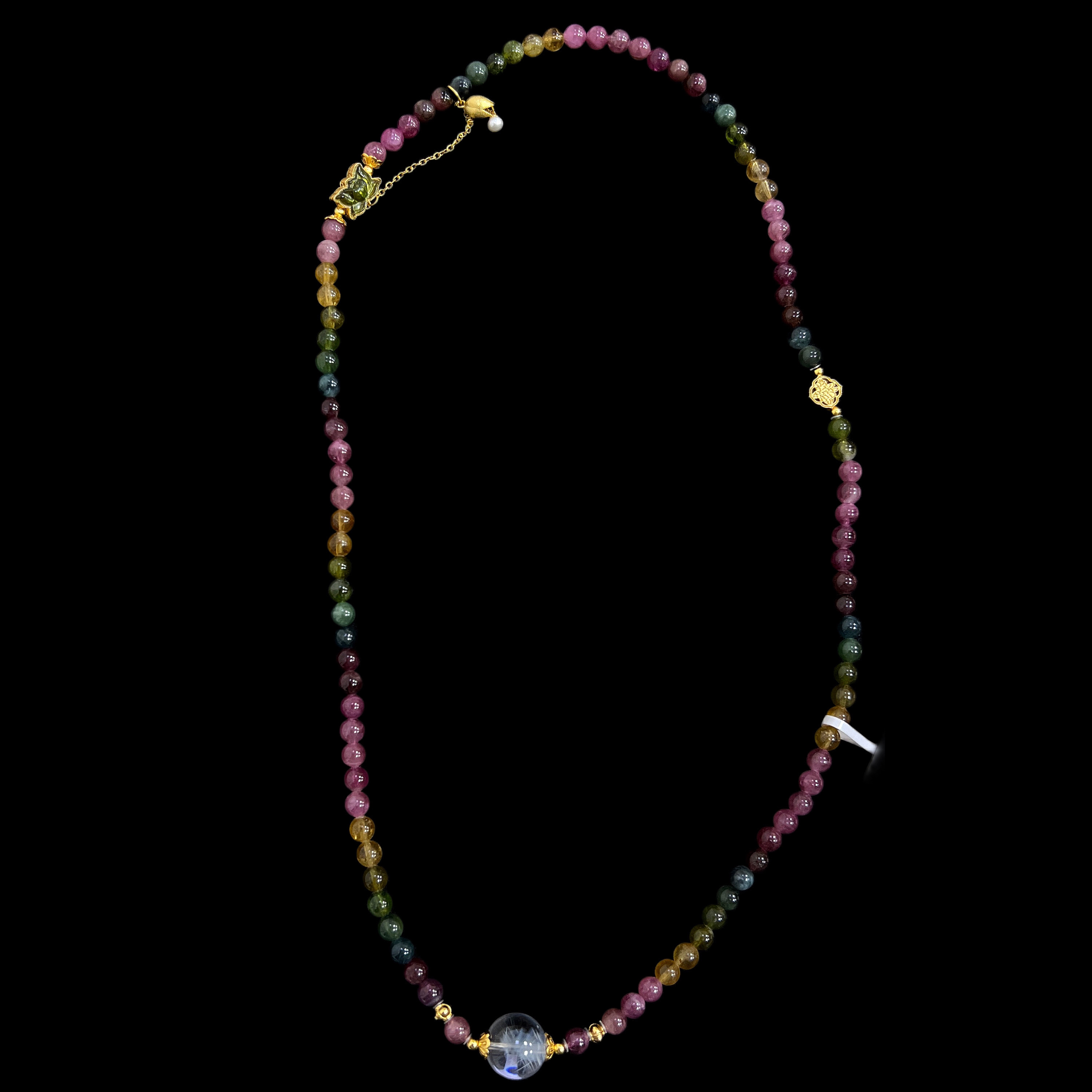 3383-碧玺手串孤品