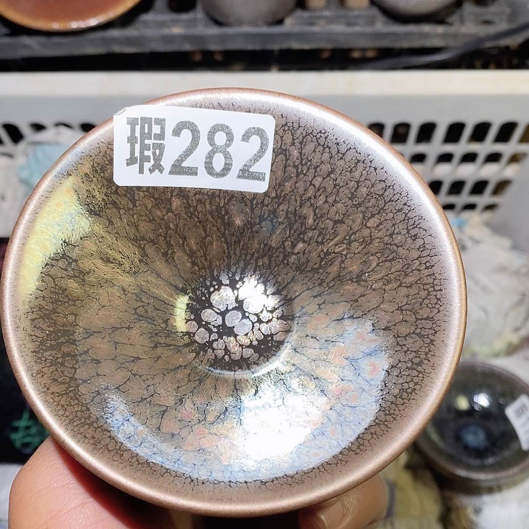 茶盏微瑕建盏主人杯子