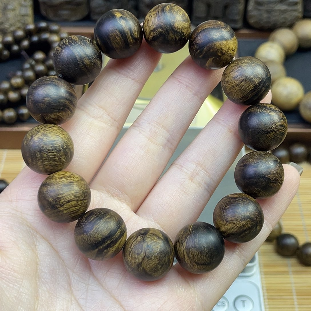 明***菜手串沉香芽庄白奇