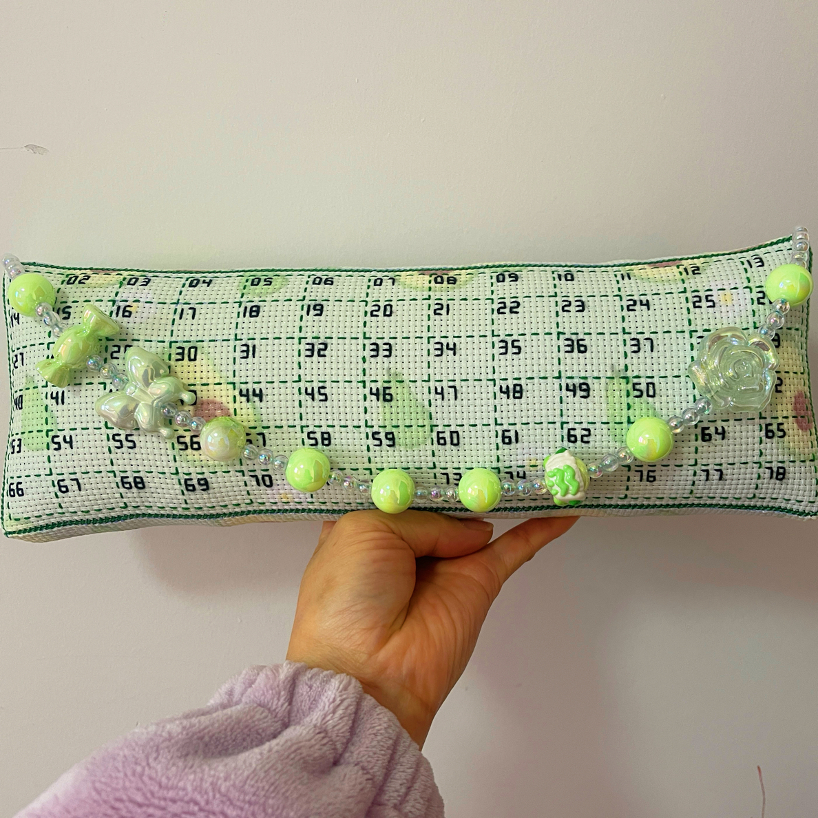 十字绣排线包成品砖头包水桶包超大个支持定制数字排线包现货