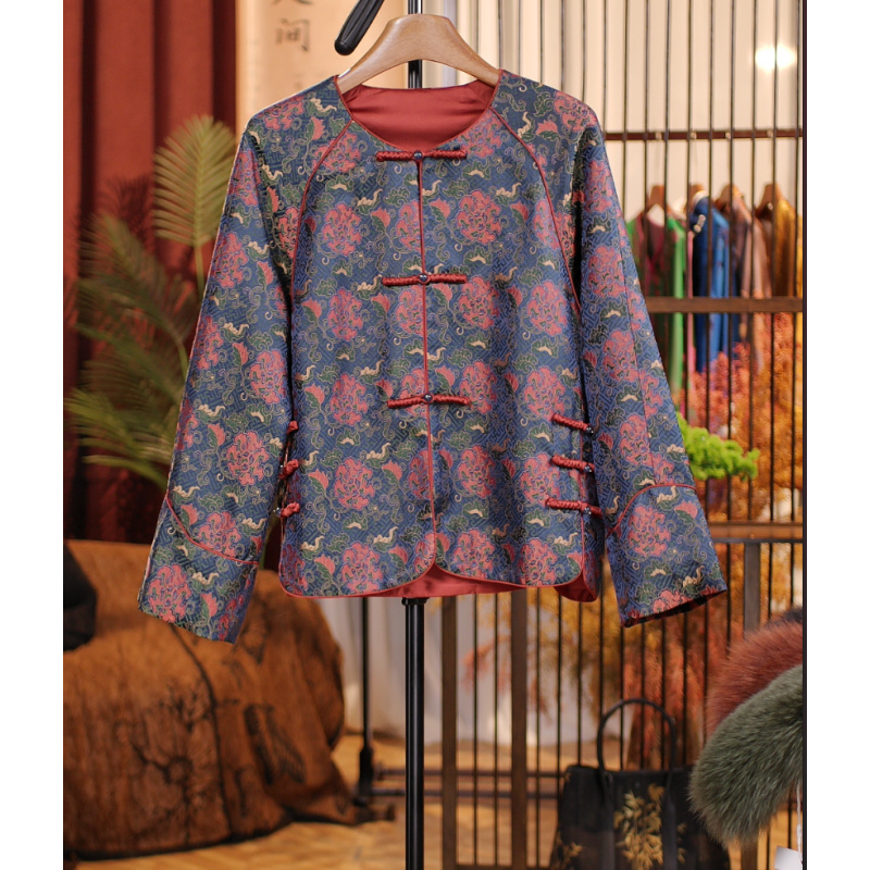 宋锦外套YD2552R-YD2551N