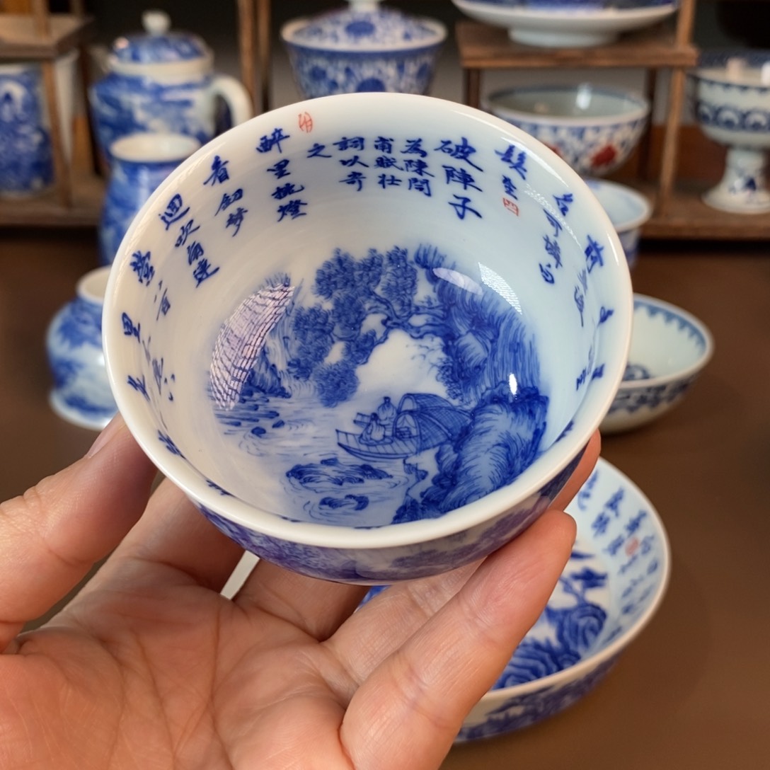 景德镇陶瓷手工手绘