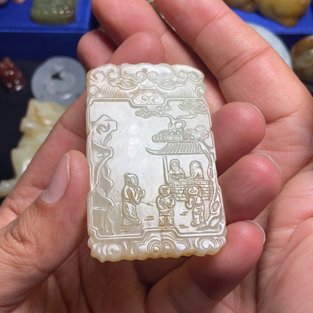 和田玉挂件未镶嵌