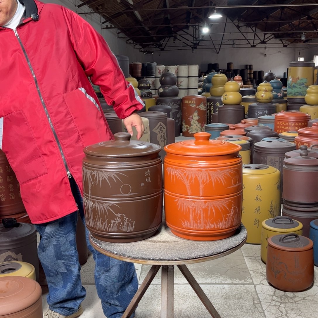 紫砂茶叶罐茶叶罐