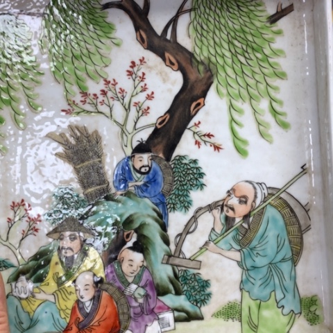 瓷片瓷器摆件瓷器摆件