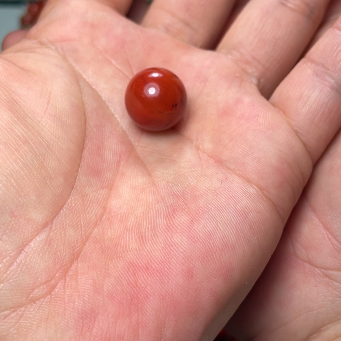 南红玛瑙珠子未镶嵌缘*