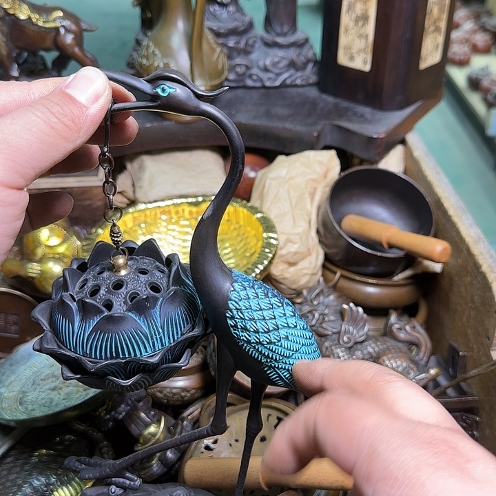 铜器办公室茶室摆件