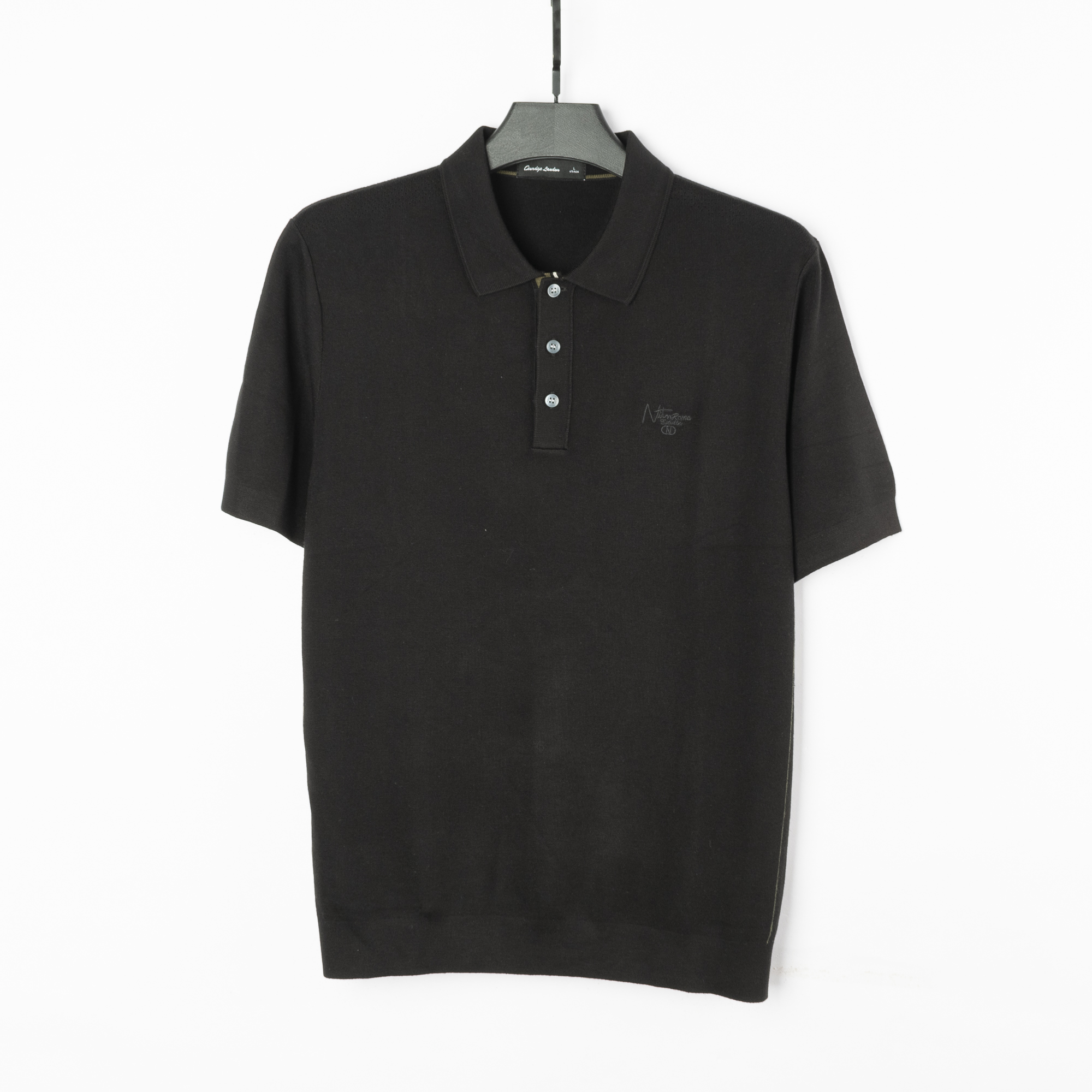 2025男士休闲商务秋款针织短T(62116)