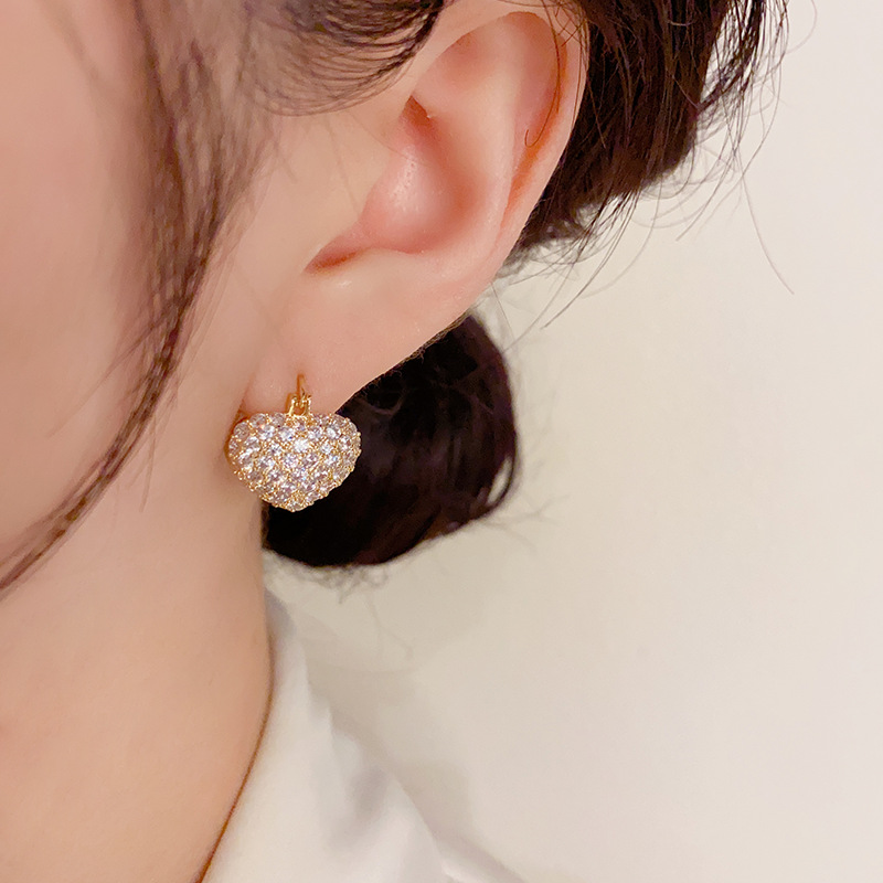 铜合金耳饰 时尚百搭个性精致小众耳饰LY0343