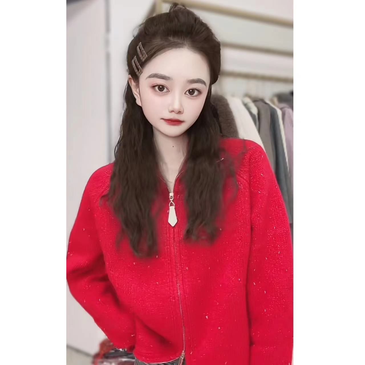 Z051芯炫女装新款轻奢气质时尚百搭小众上衣合集12-26