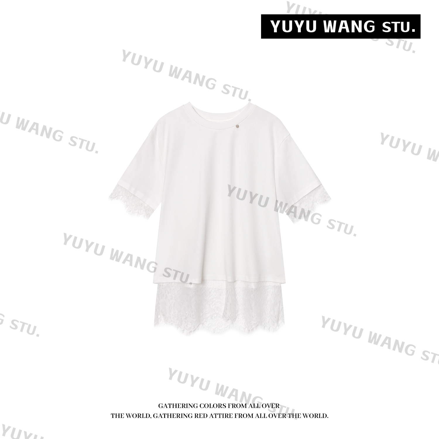 YUYU WANG【苏打】 T恤 RBL2SC089气质